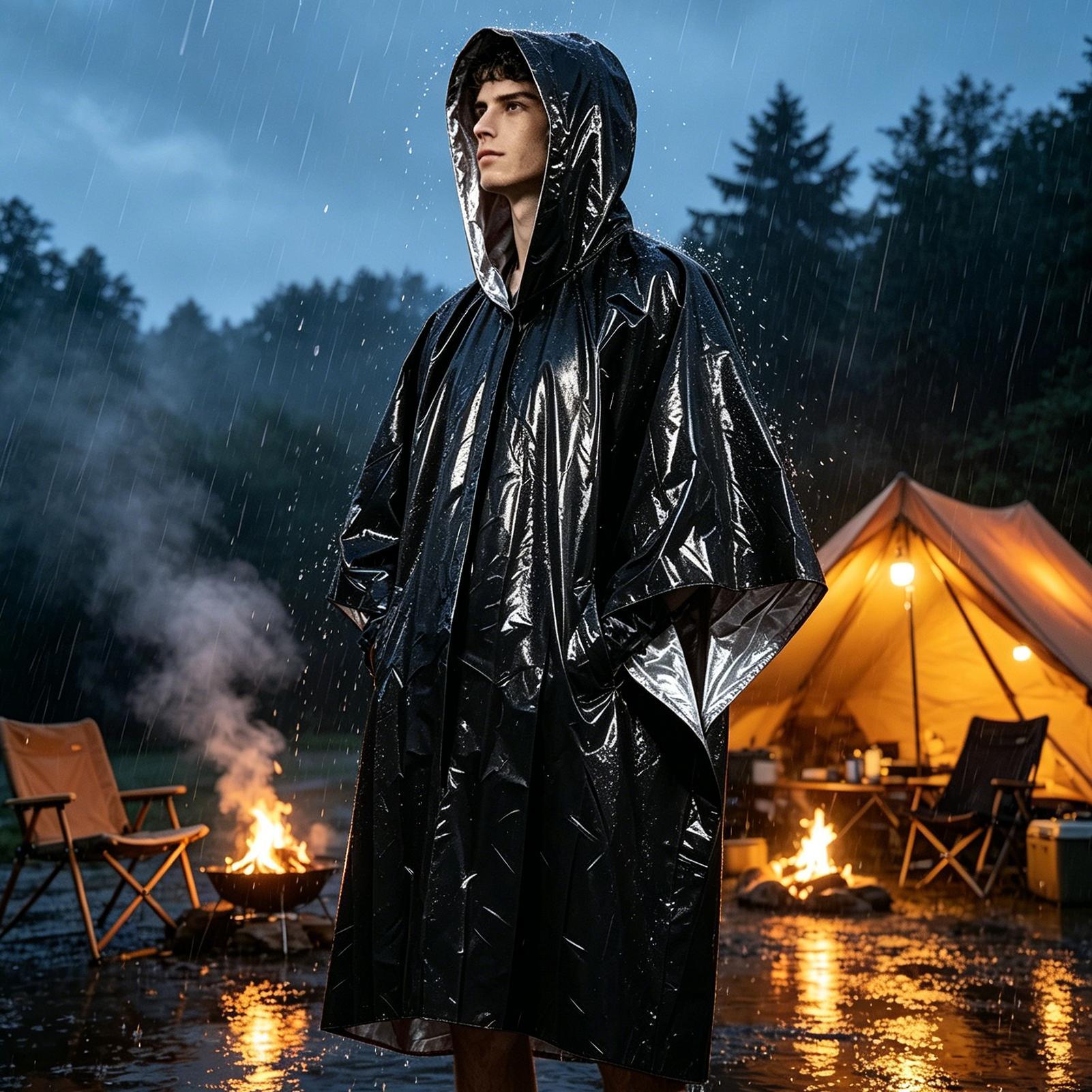 1Pc Emergency Waterproof Film  - Emergency Poncho Rain 评论和价格