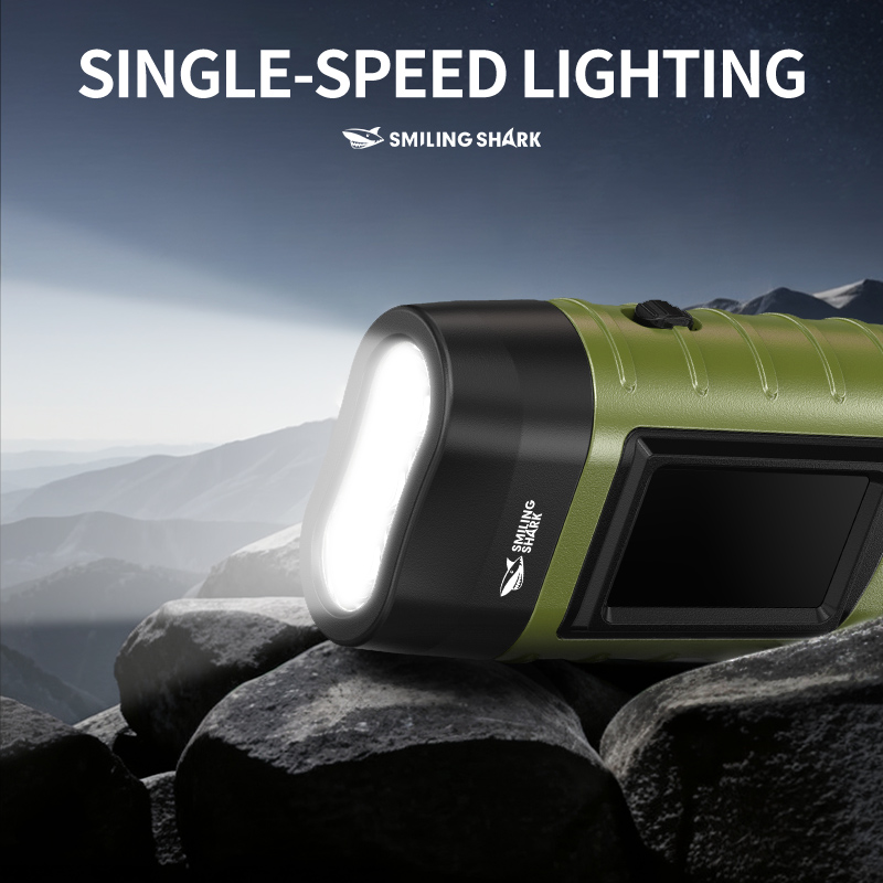 1PC LED Flashlight Solar Hand  - Solar Emergency Charger 评论和价格