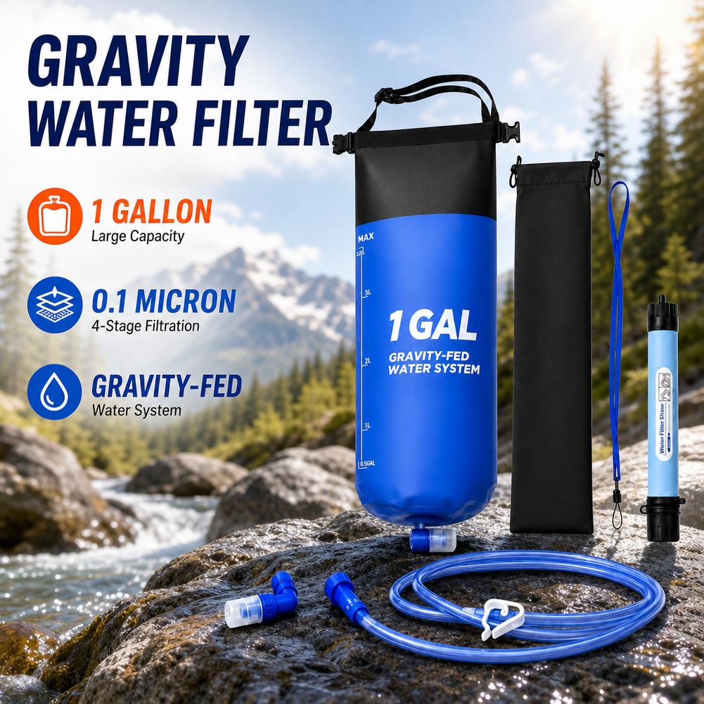 1 Gal Gravity Water Filter Bag - Bivy Bag Emergency 评论和价格