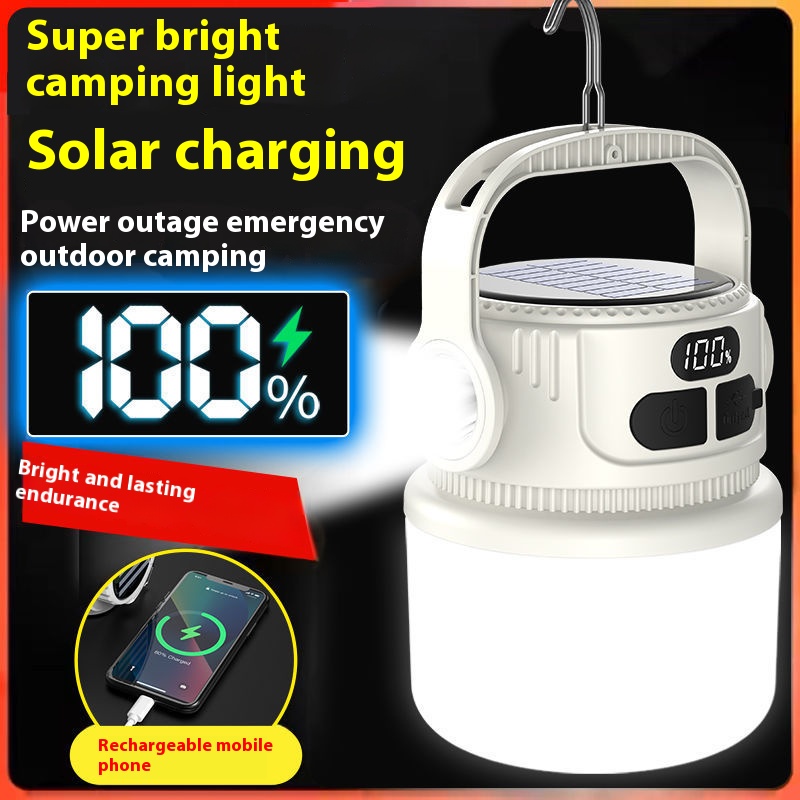 LED Solar Bulb Light Rechargea - Solar Emergency Charger 评论和价格